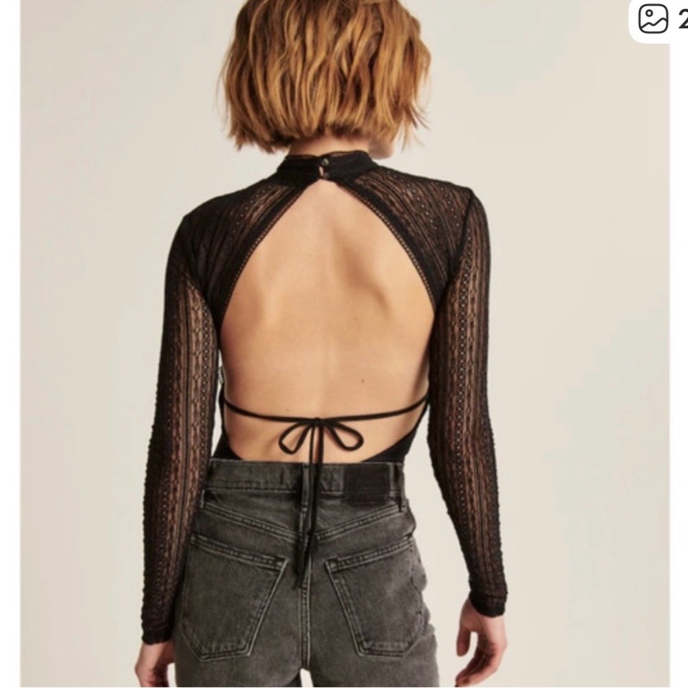 Abercrombie & Fitch Lace Bodysuit - Picture 2 of 5
